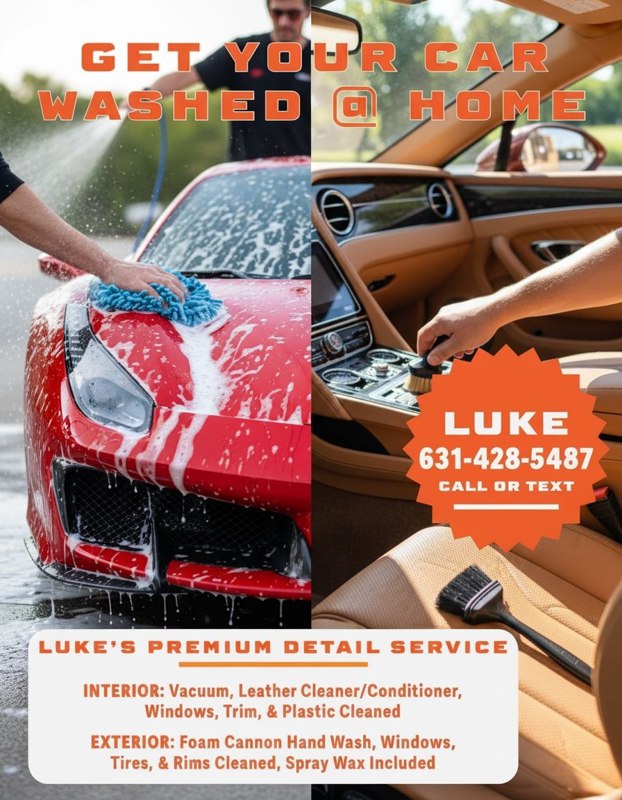 Text Now — Free New‑Car Smell with Your Detail