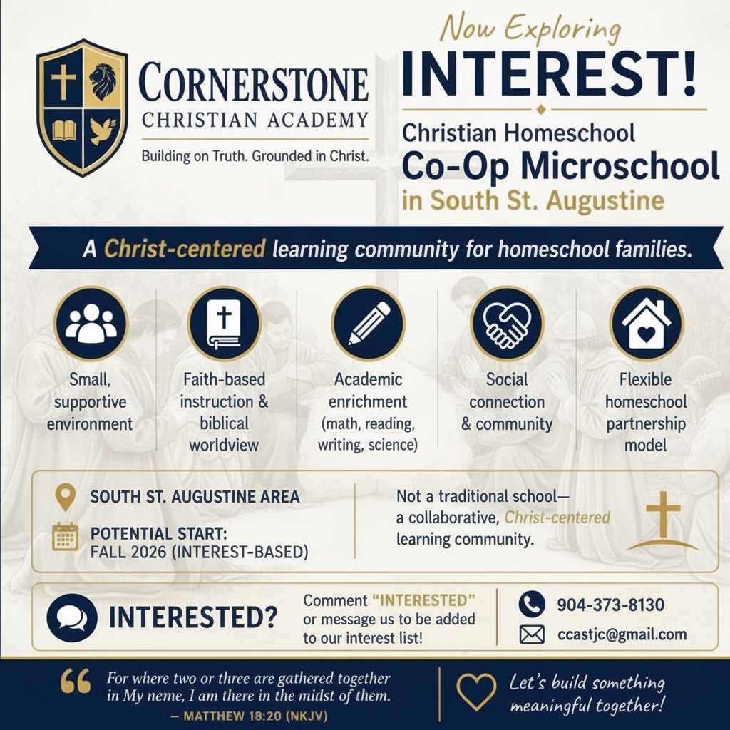 Now Exploring Interest! Co-Op Microschool