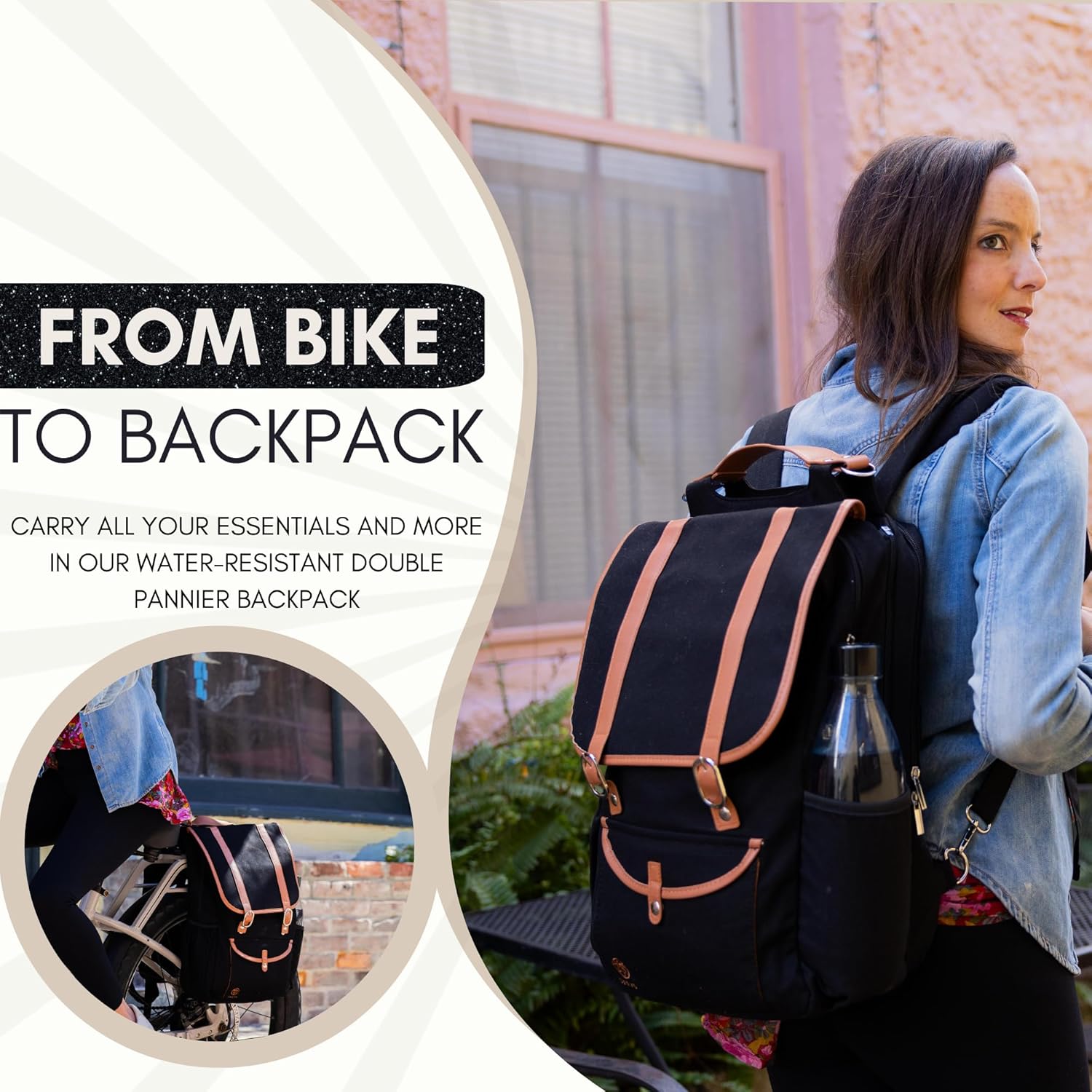 One Bag. Two Ways to Ride.